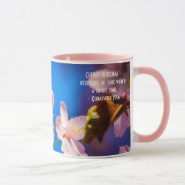Schöne Sakura-Blüten Tasse