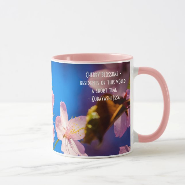 Schöne Sakura-Blüten Tasse (Rechts)