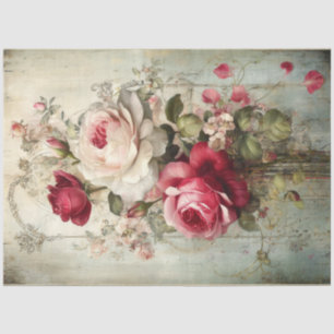 Schöne Sammlung Rose Seidenpapier