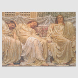 Schöne Schläfchenfrauen (Träume) (Vintage Kunst) Seidenpapier