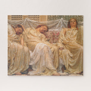 Schöne schlafende Frauen (Träumerinnen) (Vintage-K Puzzle