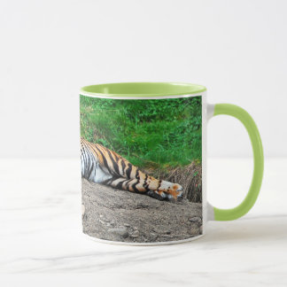 Schöne schlafende Tigerkaffee-Tasse Tasse