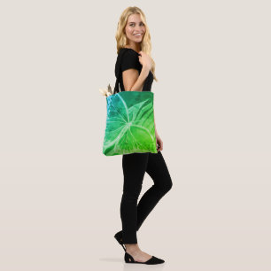 Schöne Schmetterlings-Taschen-Tasche grün-blau