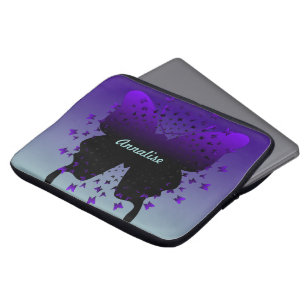 schöne Schmetterlingslaptophülse Laptopschutzhülle