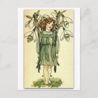 Schöne Schneeabfälle von NELLIE BENSON Postkarte