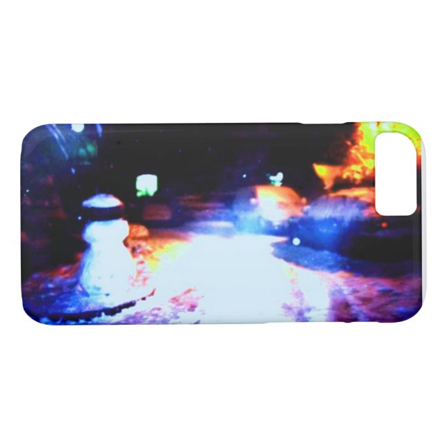 ⛄ ❄ schöne schneebedeckte Nightscape fabulhaft Case-Mate iPhone Hülle (Rückseite (Horizontal))