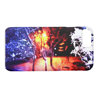 ⛄ ❄ schöne schneebedeckte Nightscape fabulhaft Case-Mate iPhone Hülle