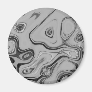 Schöne, schöne ash graue Textur Farbkunst drucken Magnet