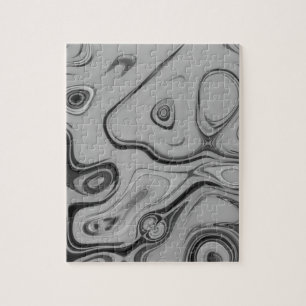 Schöne, schöne ash graue Textur Farbkunst drucken Puzzle