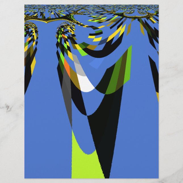 Schöne, schöne blaue, nahtlose Kunst (Vorderseite)