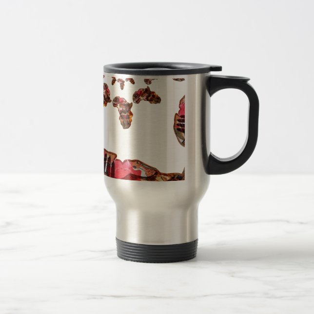 Schöne, schöne Farben Reisebecher (Rechts)