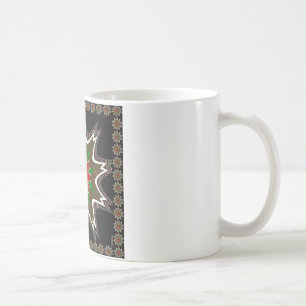 Schöne schöne Kenya Kulturmotif Geometrie Kaffeetasse