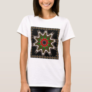 Schöne schöne Kenya Kulturmotif Geometrie T-Shirt