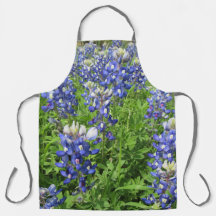 Schöne Schürze mit Texas Bluebonnets