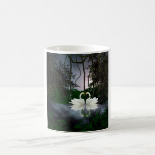 Schöne Schwäne 1 Kaffeetasse