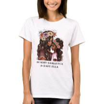 Schöne Schwarze Mama und Tochter (2)