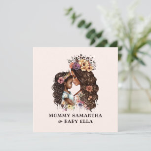 Schöne Schwarze Mama und Tochter (4)