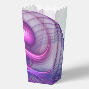 Schöne Schwung Modernes Abstraktes Fraktal Art Pin Geschenkschachtel