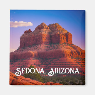 Schöne Sedona Arizona Rote Felsen Landschaft Kunst Magnet