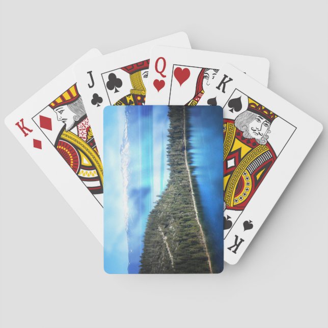 SCHÖNE SEE TAHOE SPIELKARTEN (Rückseite)