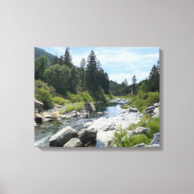 Schöne Seenlandschaft Tahoe Leinwanddruck (Vorderseite)