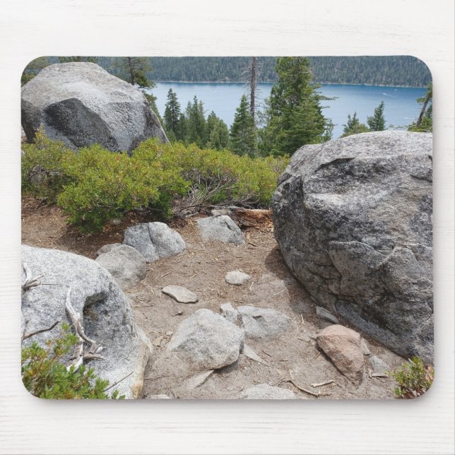 Schöne Seenlandschaft Tahoe Mousepad (Vorne)