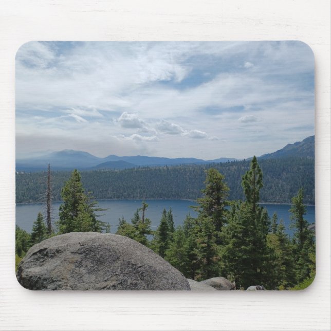 Schöne Seenlandschaft Tahoe Mousepad (Vorne)