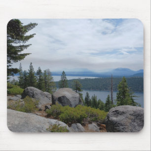 Schöne Seenlandschaft Tahoe Mousepad