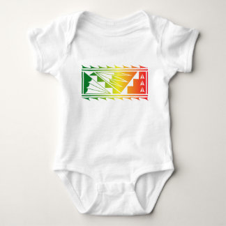 Schöne Segnungen - Rot/Gelb/Grün - Baby Strampler