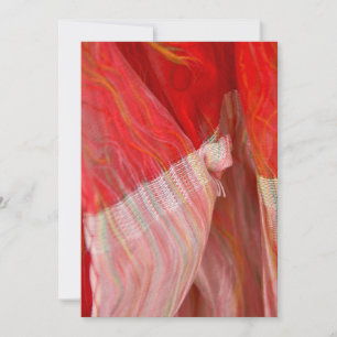 Schöne Seidenskarte Einladung