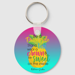 Schöne sein Ananas Schlüsselanhänger