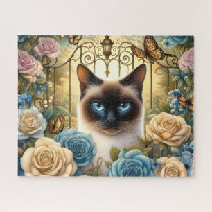 Schöne Siamkatze Puzzle