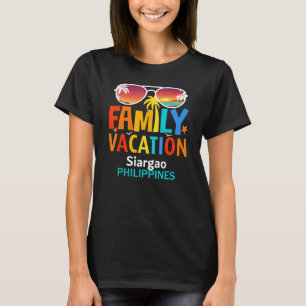 Schöne Siargao Island Matching Outfits Familie V T-Shirt