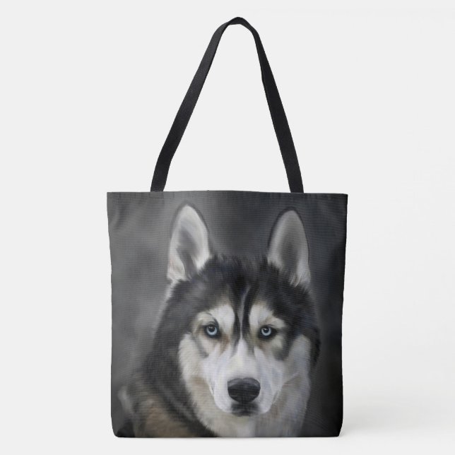 Schöne sibirische Husky Tote Bag (Vorderseite)