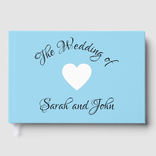 Schöne Silberhochzeit Foil Guestbook Gästebuch (Vorderseite)