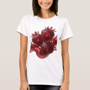 Schöne silberne ABSTRACTE KUNST Abstrakte Gestaltu T-Shirt