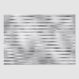 Schöne Silberstreifen-Hochzeit Seidenpapier