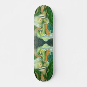 Schöne Skateboard Calla Lily Blume