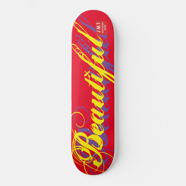 SCHÖNE SKATEBOARTEN /JMT SKATEBOARDS (Vorderseite)
