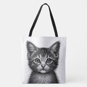 Schöne Skizze der jungen Katze