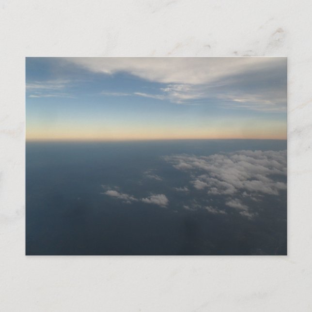 Schöne Sky Postcard Postkarte (Vorderseite)