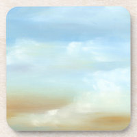 Schöne Skyscape mit flauschigen Wolken