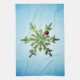 Schöne Snowy Pine Snowflake Weihnachten Handtuch (Vertikal)