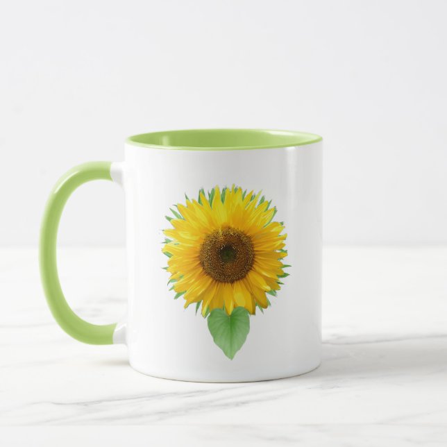 Schöne Sonnenblume & Tasse (Links)