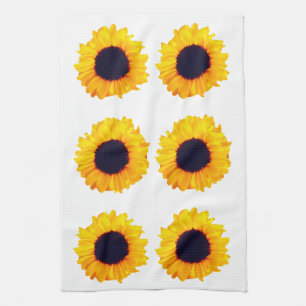 Schöne Sonnenblumen 4Nina Geschirrtuch