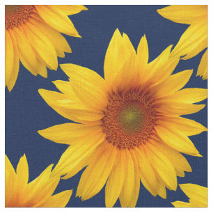 Schöne Sonnenblumen Stoff