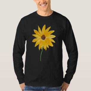 Schöne Sonnenblumenblumen Blume Grafische Frau2 T-Shirt