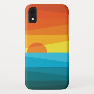 Schöne Sonnenuntergänge und Meereswellen Case-Mate iPhone Hülle