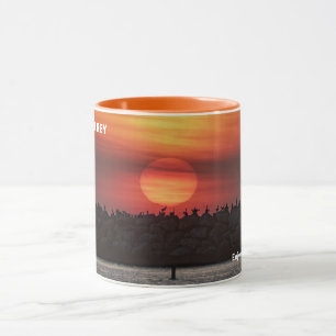 Schöne Sonnenuntergangsfarben - Marina Del Rey, CA Tasse