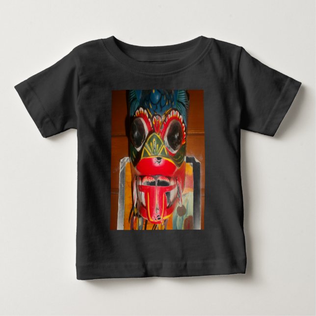 Schöne sri-lankische Kunst der traditionellen Feue Baby T-shirt (Vorderseite)